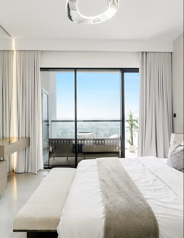 High-end apartment interior solution at OST Tower 11 in Dubai Majan